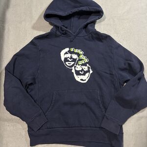 Noon Goons Heavyweight Navy Blue Hoodie Sweatshirt Size Large